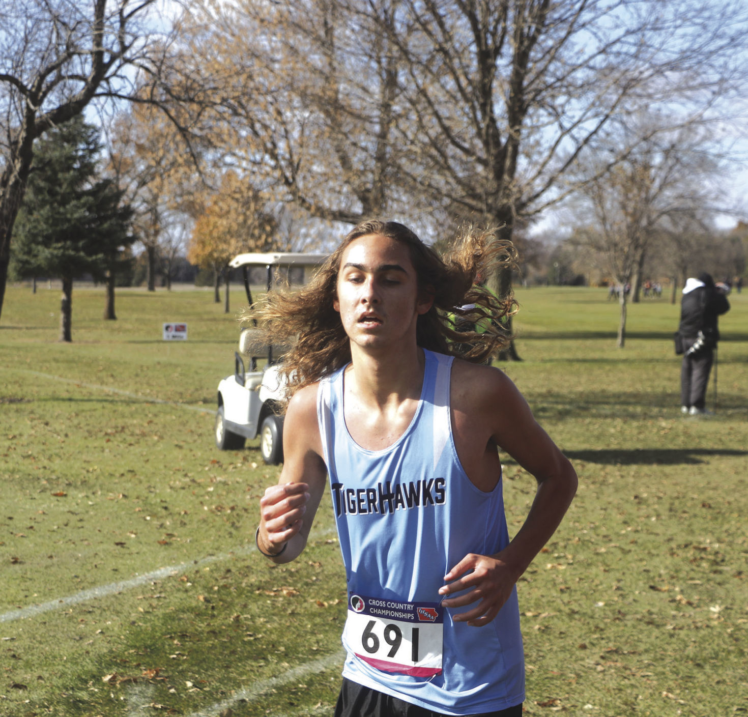 Scenes from the State Cross Country Meet